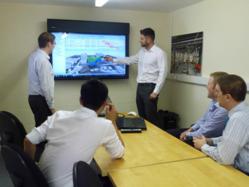 Team BIM Academy collaborating on their winning design